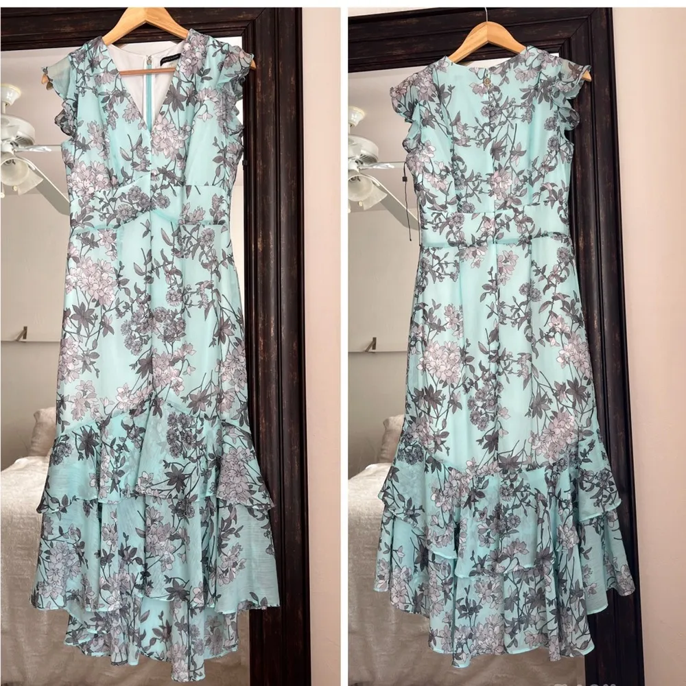 Tommy Hilfiger Rivera Chiffon Dress Spring Easter size 2 - Image 2
