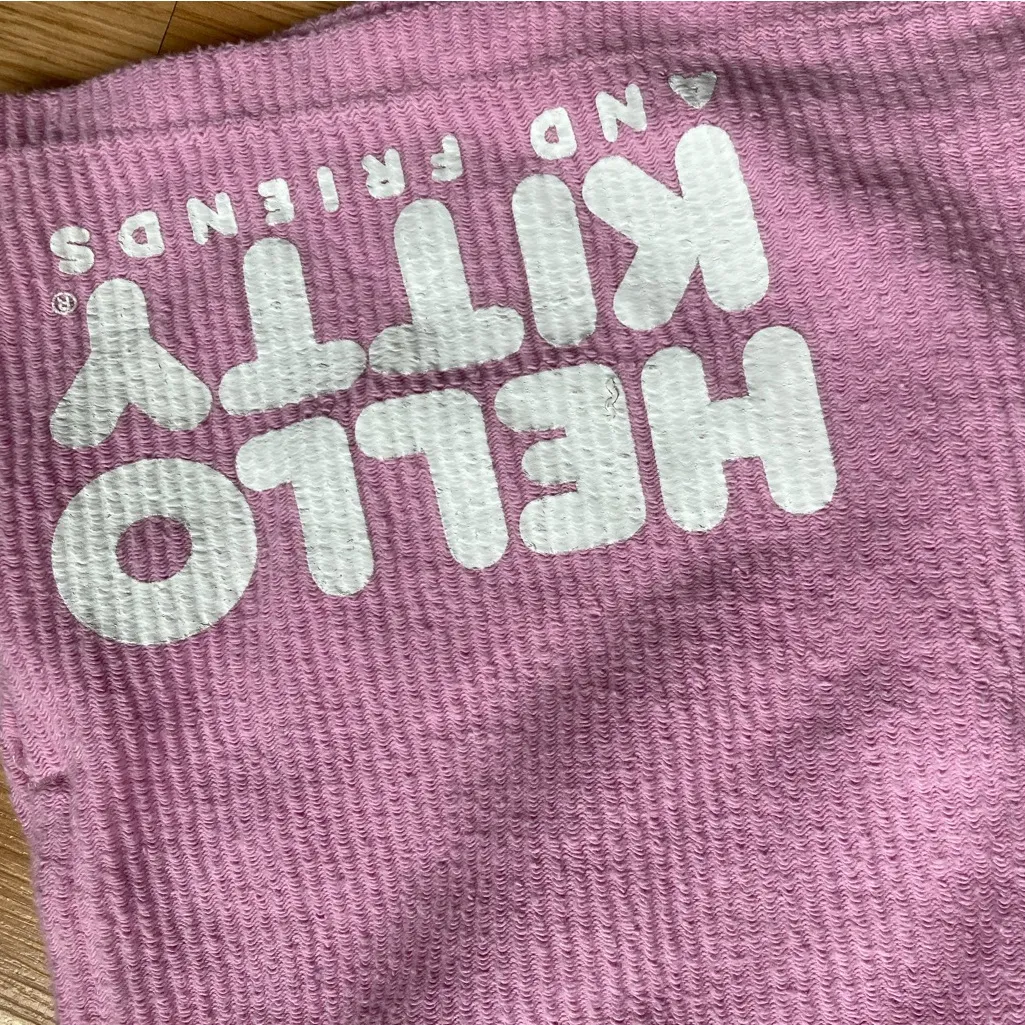 Hello Kitty soft ribbed terry cloth shorts XS - Image 2