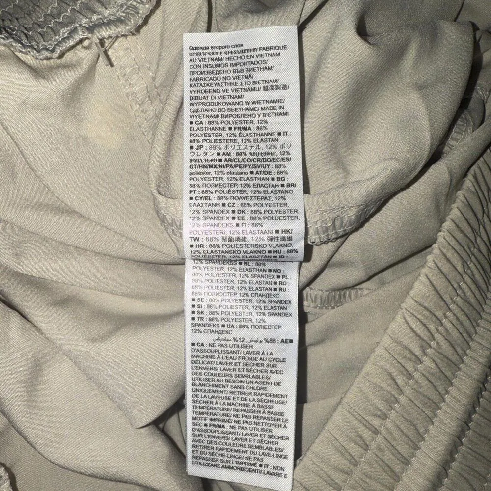 Gap Fit Runaround Pant XL NWT Khaki Athletic Lounge Gym Elastic Waist Bottoms - Image 13