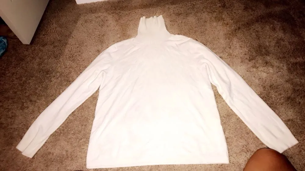 Cyrus White Turtleneck - Image 2