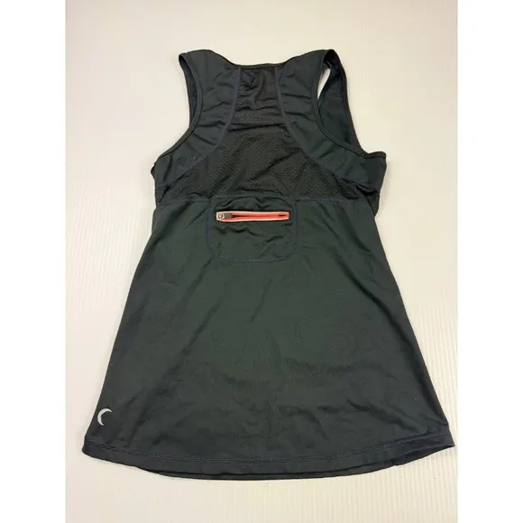 Zyia Athletic Tank Top Racerback‎ with Pocket Running Gym Black Size XS - Image 4