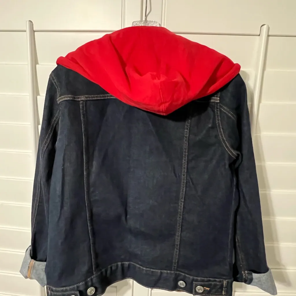 Tommy Hilfiger Denim Girl Power Hoodie Jacket XS - Image 7