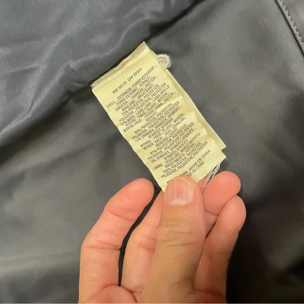 Anthropologie Sleeping on Snow‎ Intarsia Sherpa Fair Isle Jacket Womens XS - Image 9