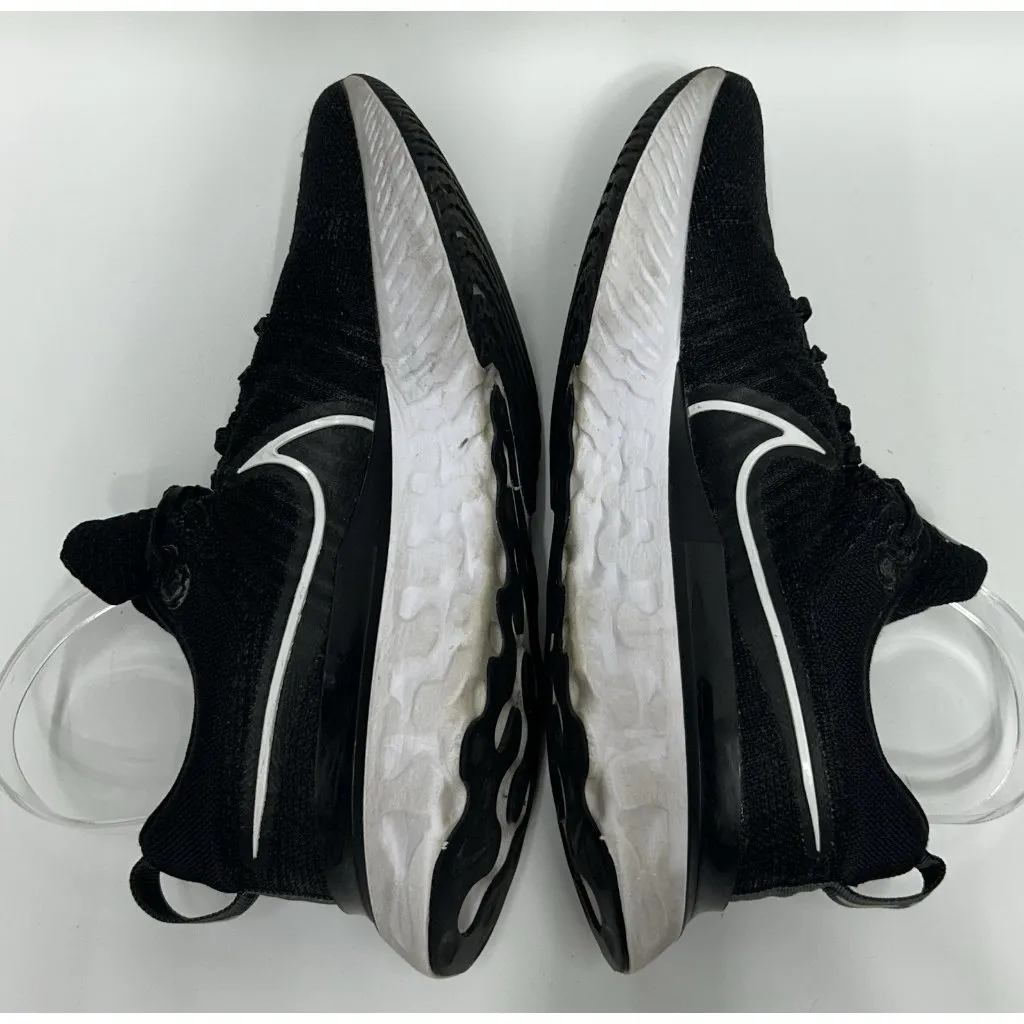 Nike React Infinity Run Flyknit 2 Womens Size 9 Black Running Shoes Sneakers - Image 5