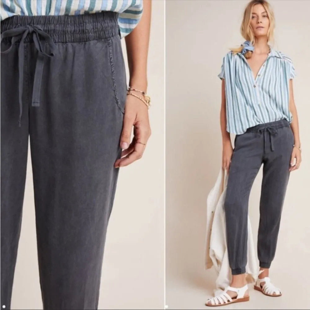 Anthropologie Cloth and Stone Easy Jogger Pants Grey - Image 10