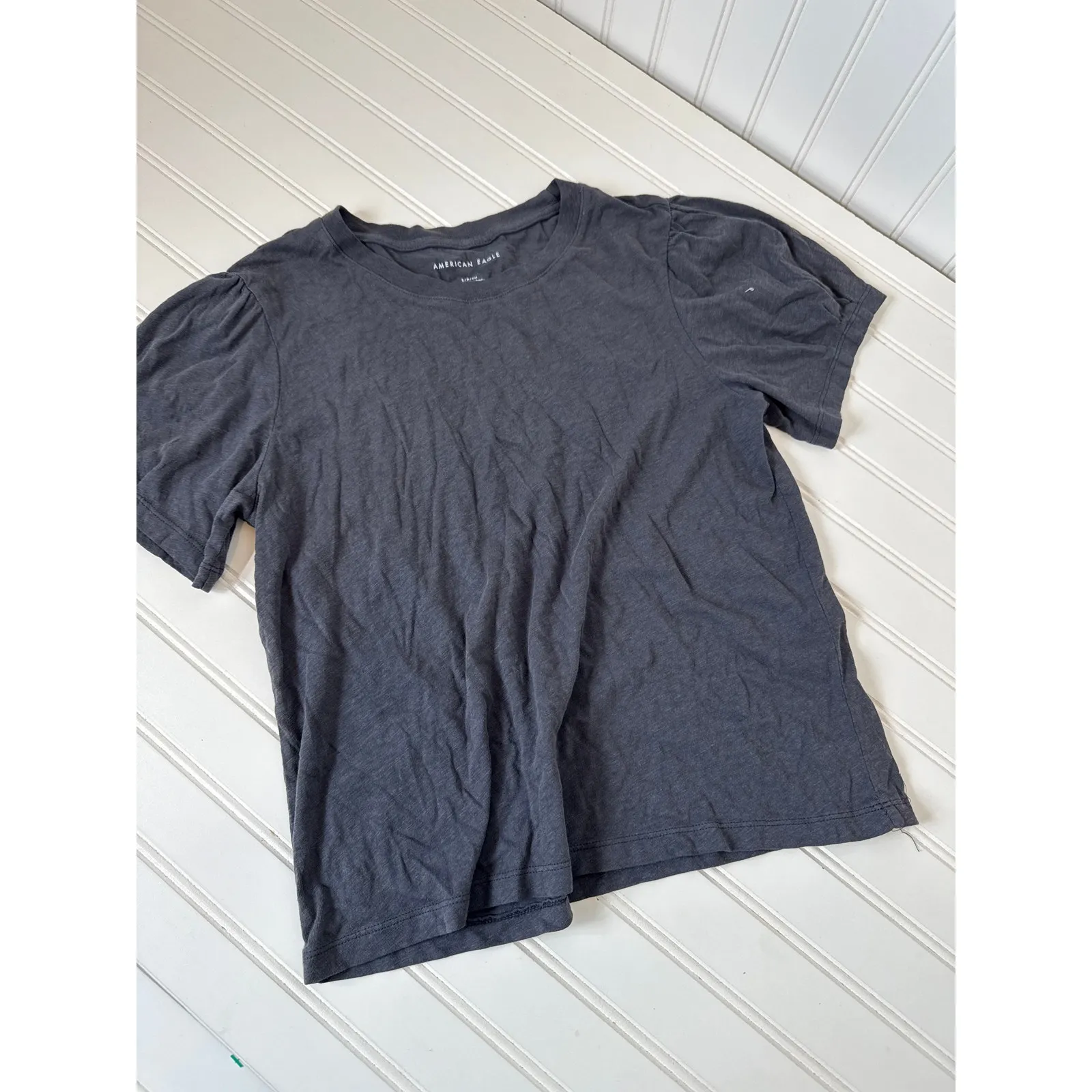 American Eagle Lot of 4 - Cropped Top Ruffled Tank & Smocked Shorts Bundle Sz S - Image 5