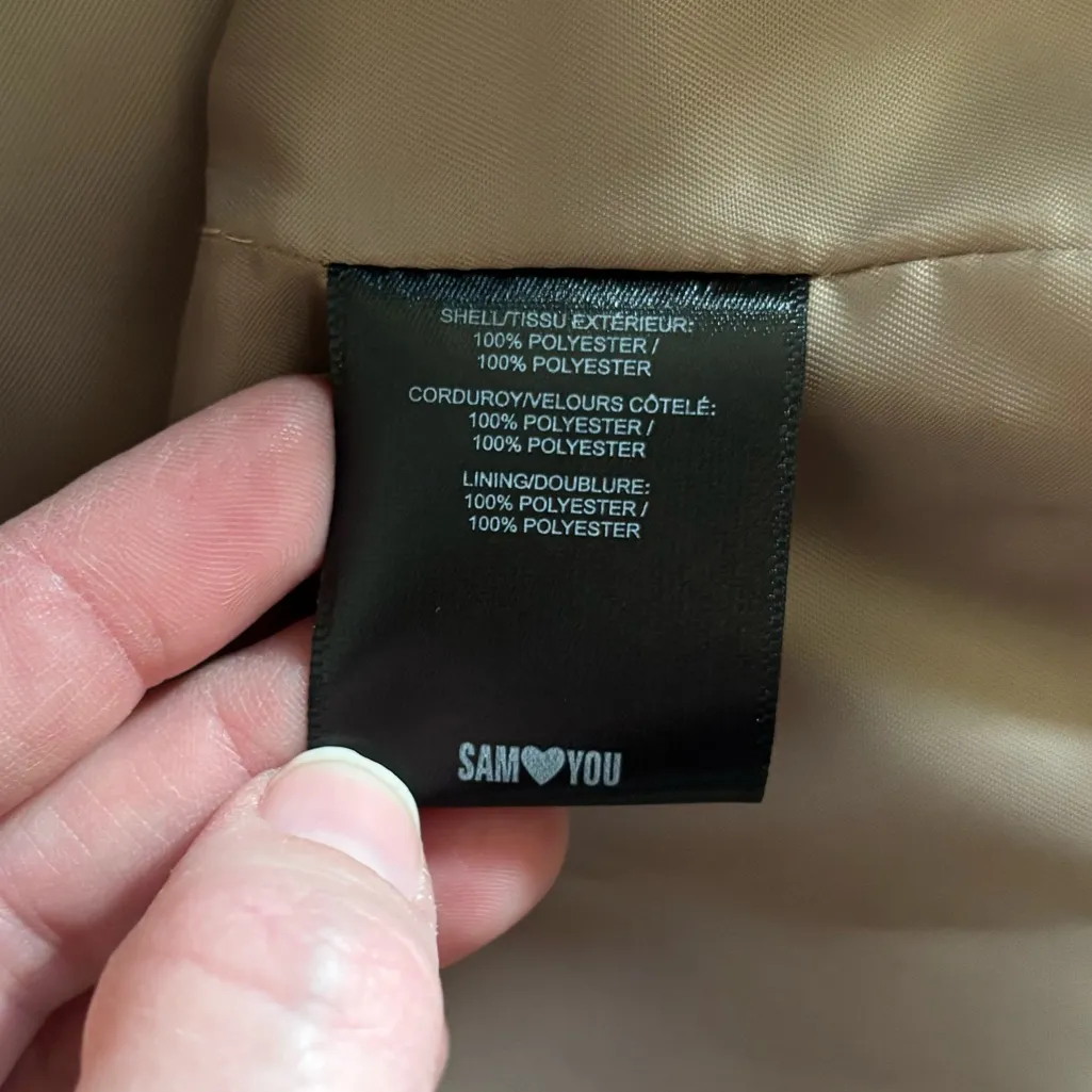 NWT Sam Edelman women’s Belted Trench Coat sz M - Image 4