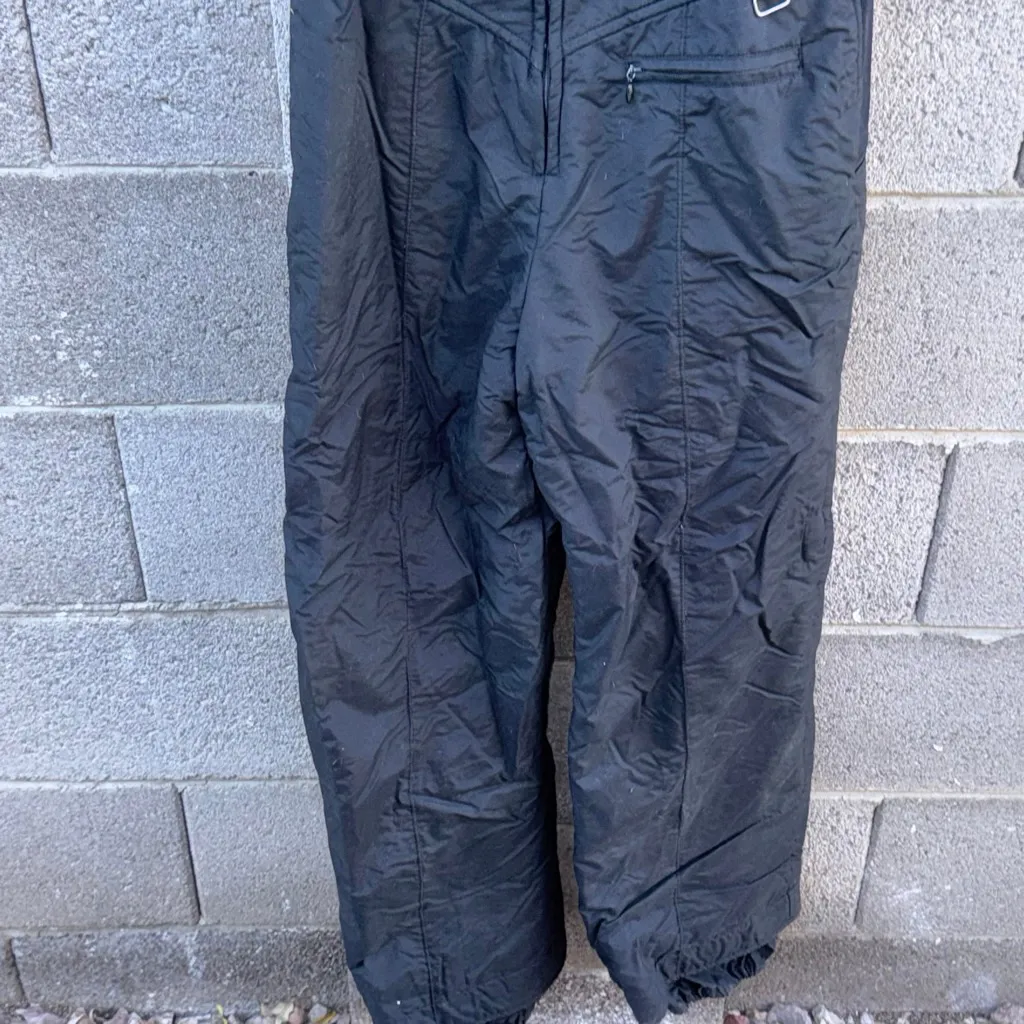 Kitzbühel Black Ski & Snow Bib Overalls Size 32 - Image 3
