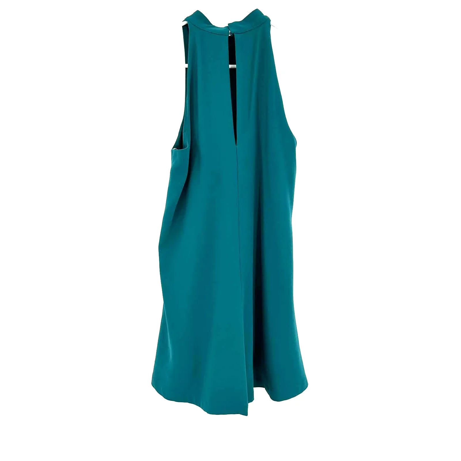 Lovers + Friends size small teal sleeveless dress‎ trapeze style keyhole back - Image 2
