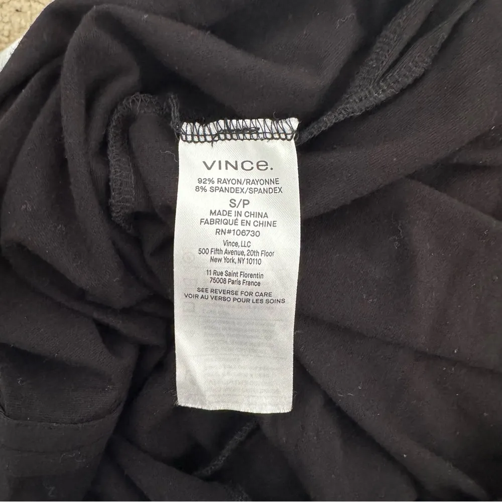 Vince V-Neck Jersey Midi Dress - Image 5