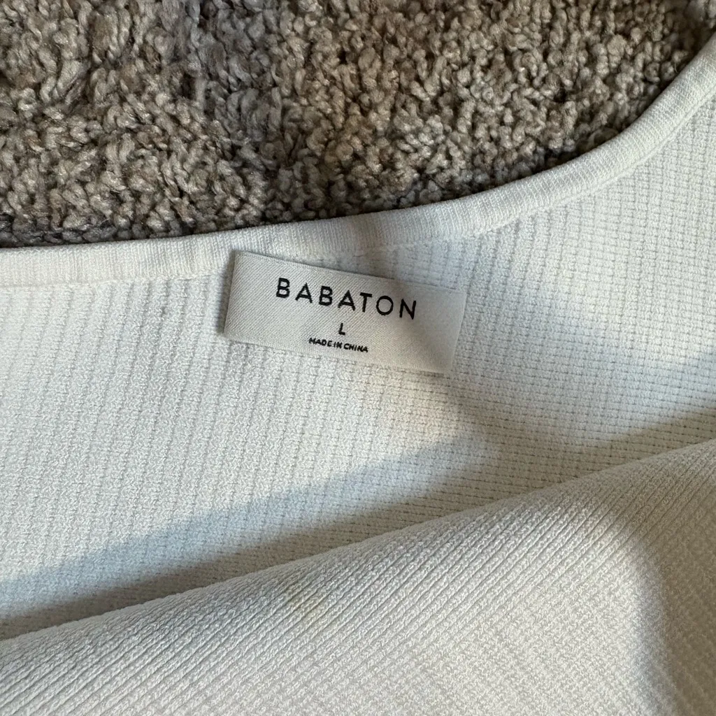 Babaton Sculpt Knit One-shoulder Cropped Tank - Image 2