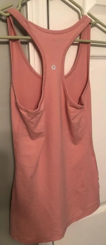 90 Degrees by Reflex Dusty Rose Fitted Tank Top - Image 2