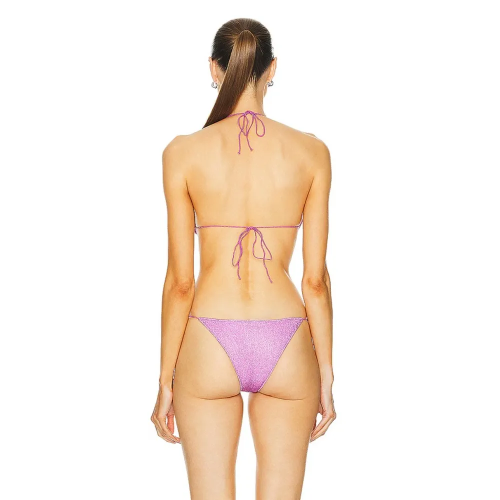 Oseree Lumiere Two Piece Bikini Set Purple Size M - Image 3