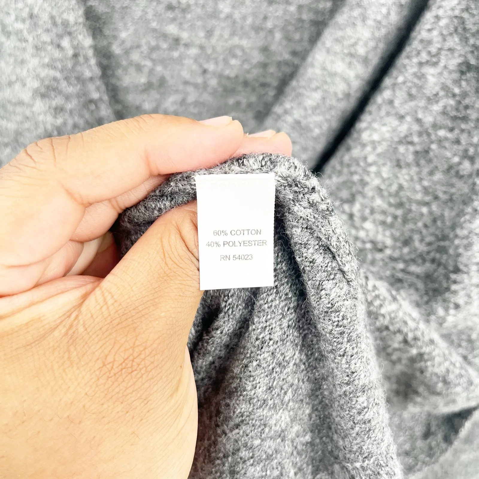 Banana Republic Womens Oversized‎ Button Front Knit Cardigan Sweater Size L Gray - Image 5