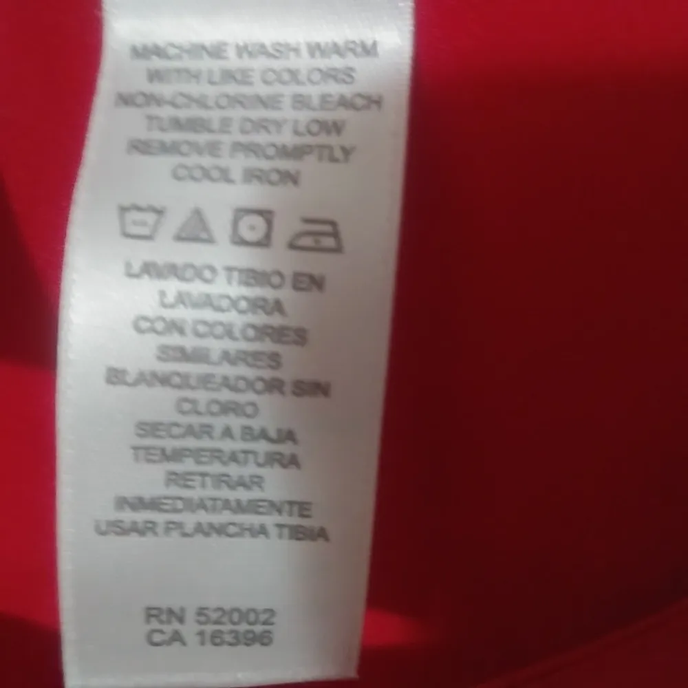 Emma James 2X Red Sleeveless Shell Top Plus - Image 4