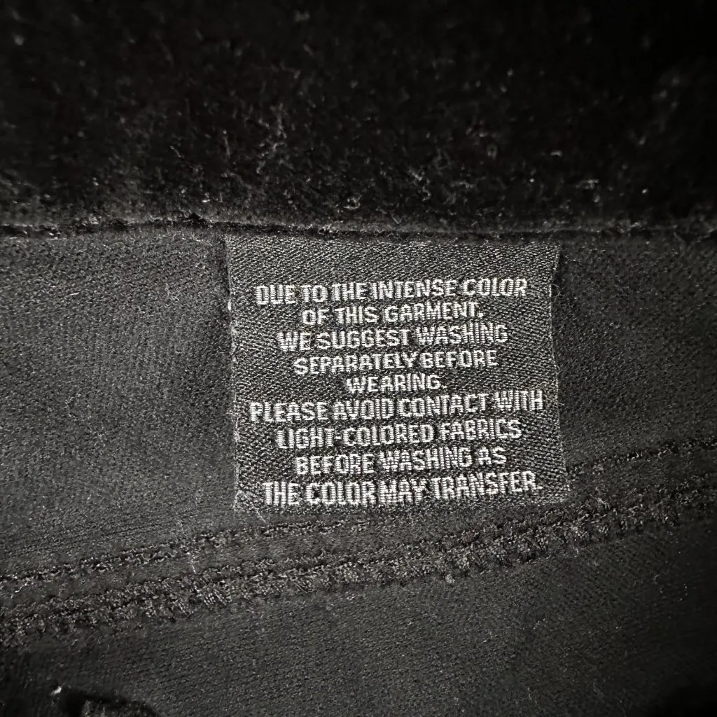 Well Worn Pants Womens 4 Black Velvet Skinny‎ Stretch Mid Rise Casual Classic - Image 6