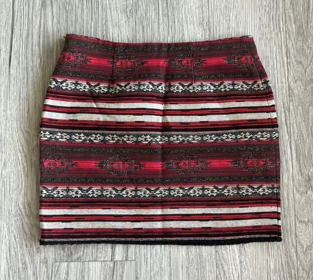 Fifteen‎ Twenty Aztec Print Skirt Size 2 - Image 7