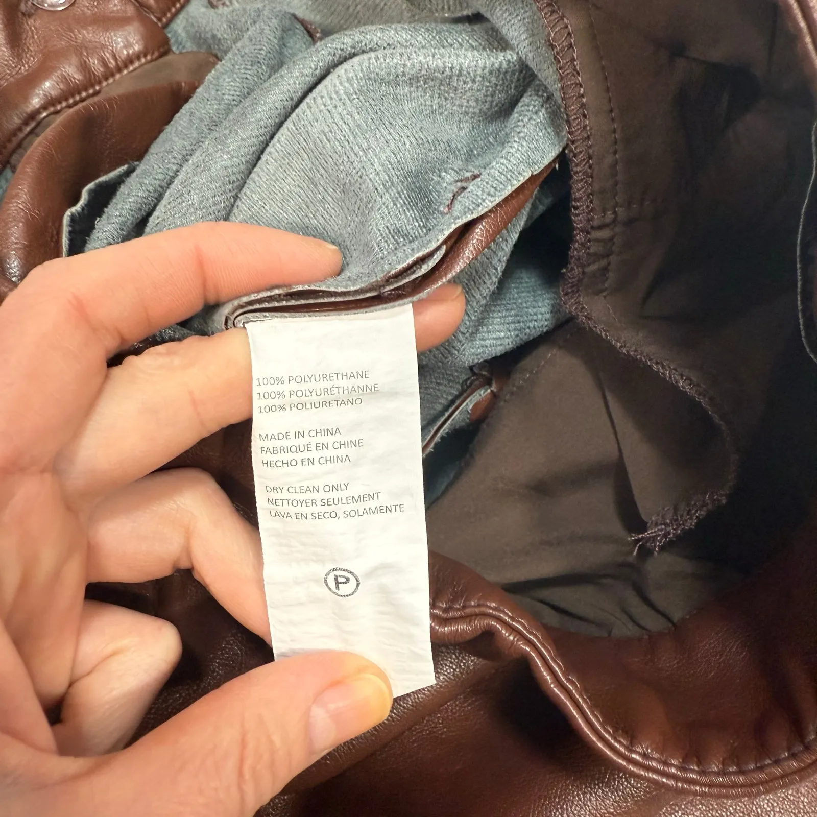 Jason Wu Wide Leg Cropped Faux Leather pants Size 4 - Image 5