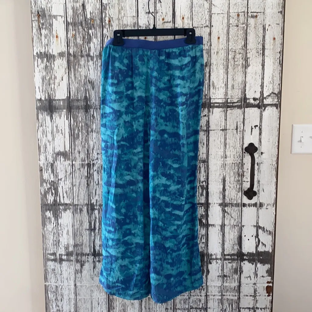 Soft Surroundings haute savoie tie dye wide leg resort pants - Image 5