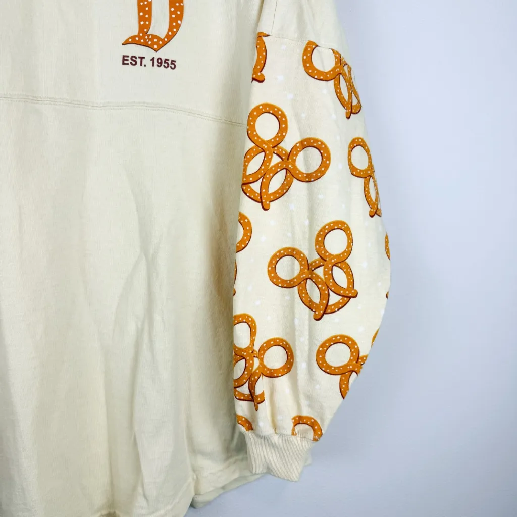 Disneyland Resort Pretzel Spirit Jersey Mickey Mouse Yellow Size Small - Image 6