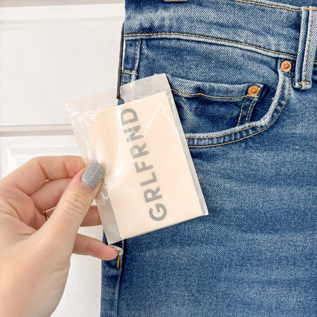 NEW GRLFRND Piper Super High Rise Slim Jeans Laurel Canyon - Image 5