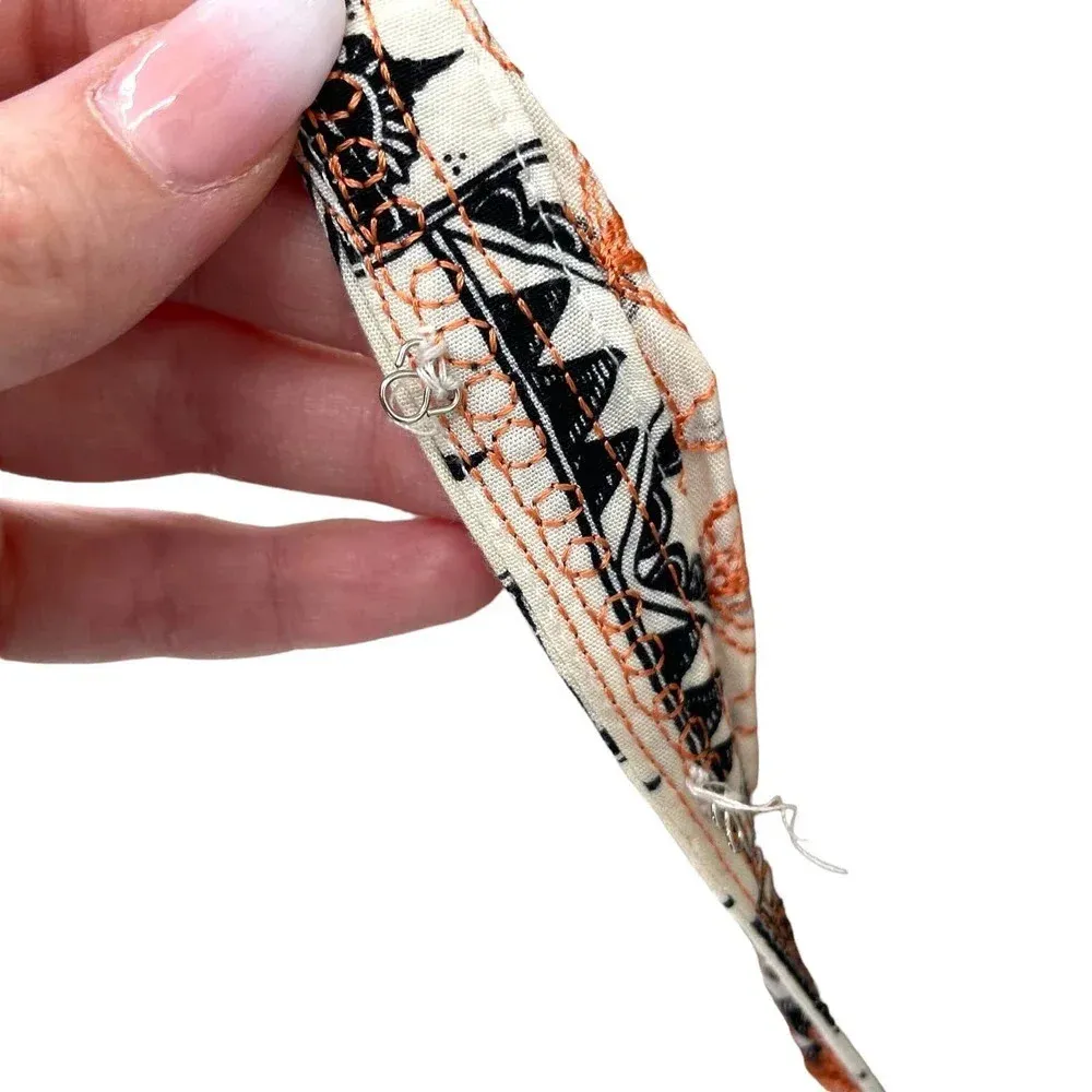 Cleobella Mischa Boho Henna Print Embroidered Romper Cream Size‎ Small - Image 8