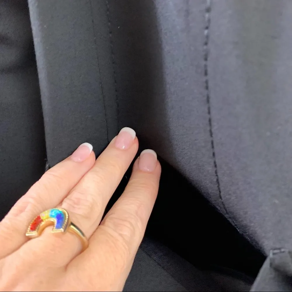 Ann Taylor Two Button Black Blazer - Image 4