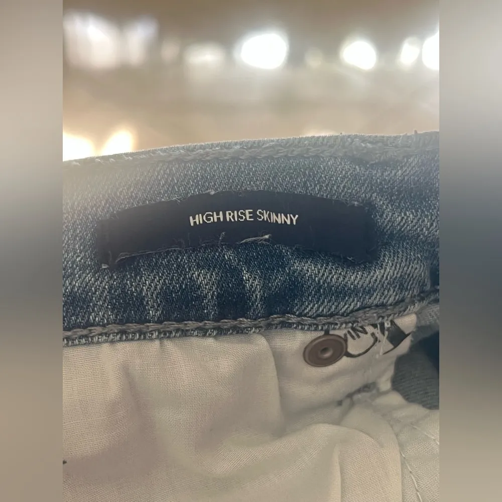 Calvin Klein Jeans High Rise Blue Denim - Image 7