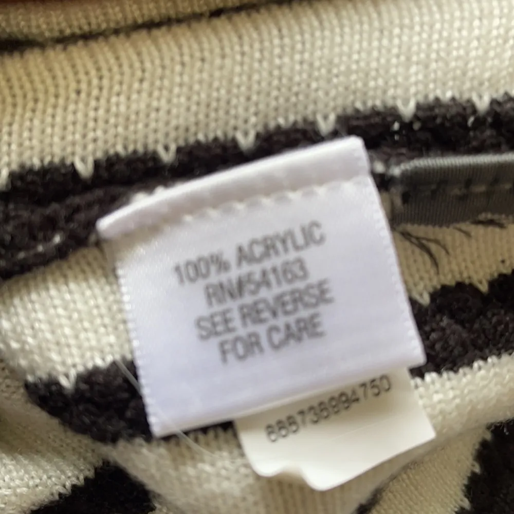 Dana Buchman  sweater knit striped dress - Image 8