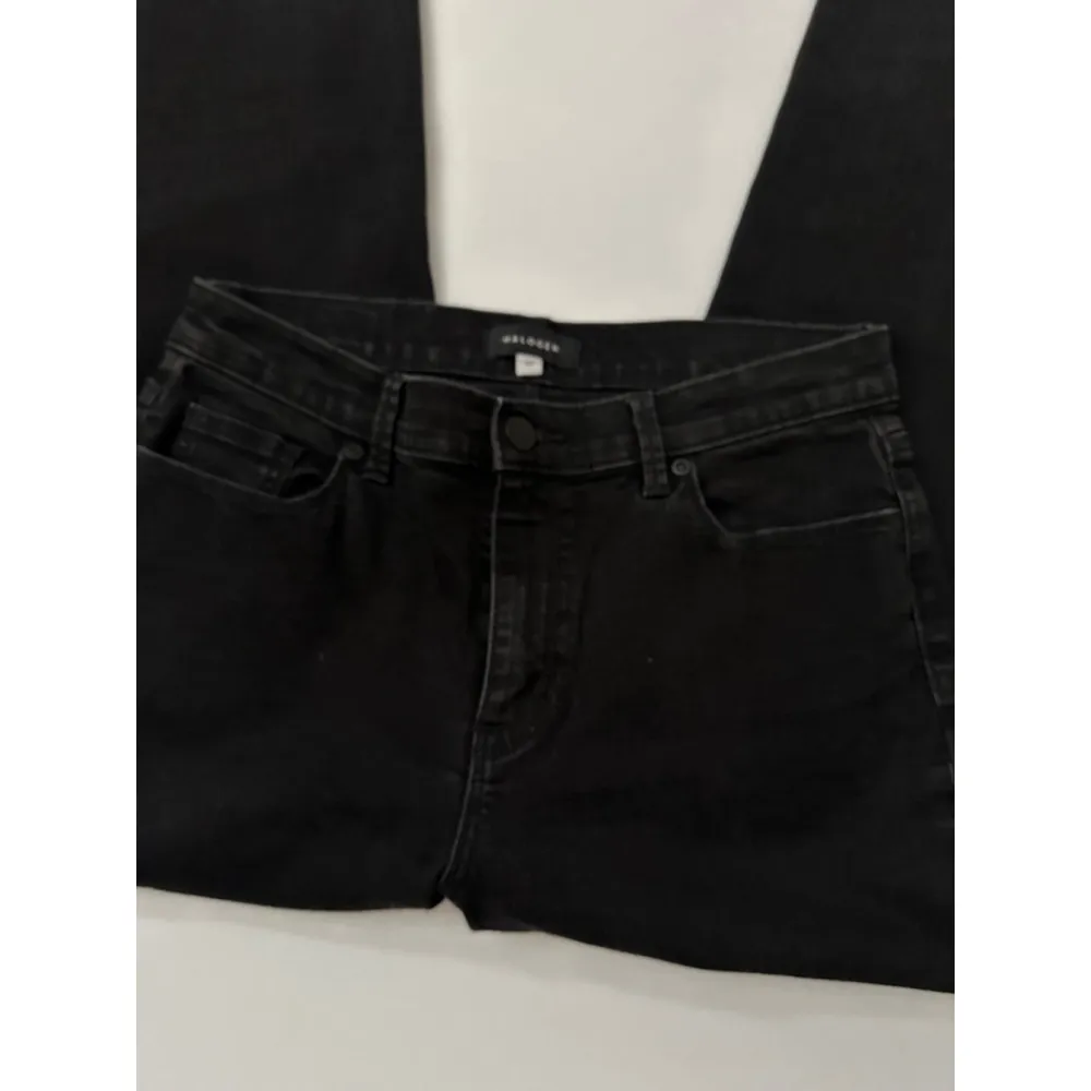 Women's Halogen Jeans‎ Size 29 Frayed Black - Image 8