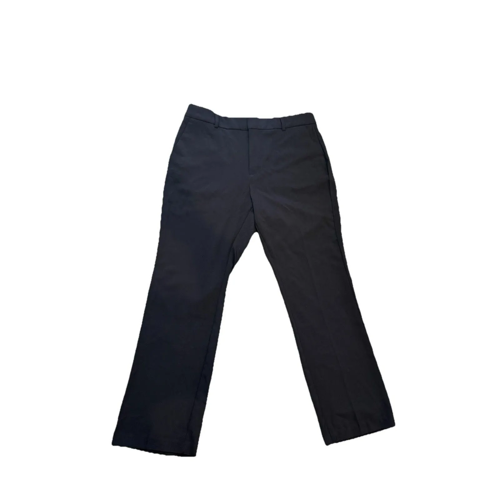 Nine West Pants Black Size 12S Barely Bootcut Mid Rise Dress Zip Fly Women NWT - Image 2