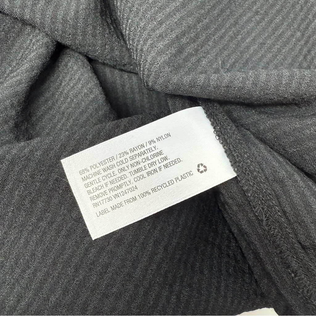 A New Day Set of 2 Black and White Print Long Sleeve Blouses - Image 6