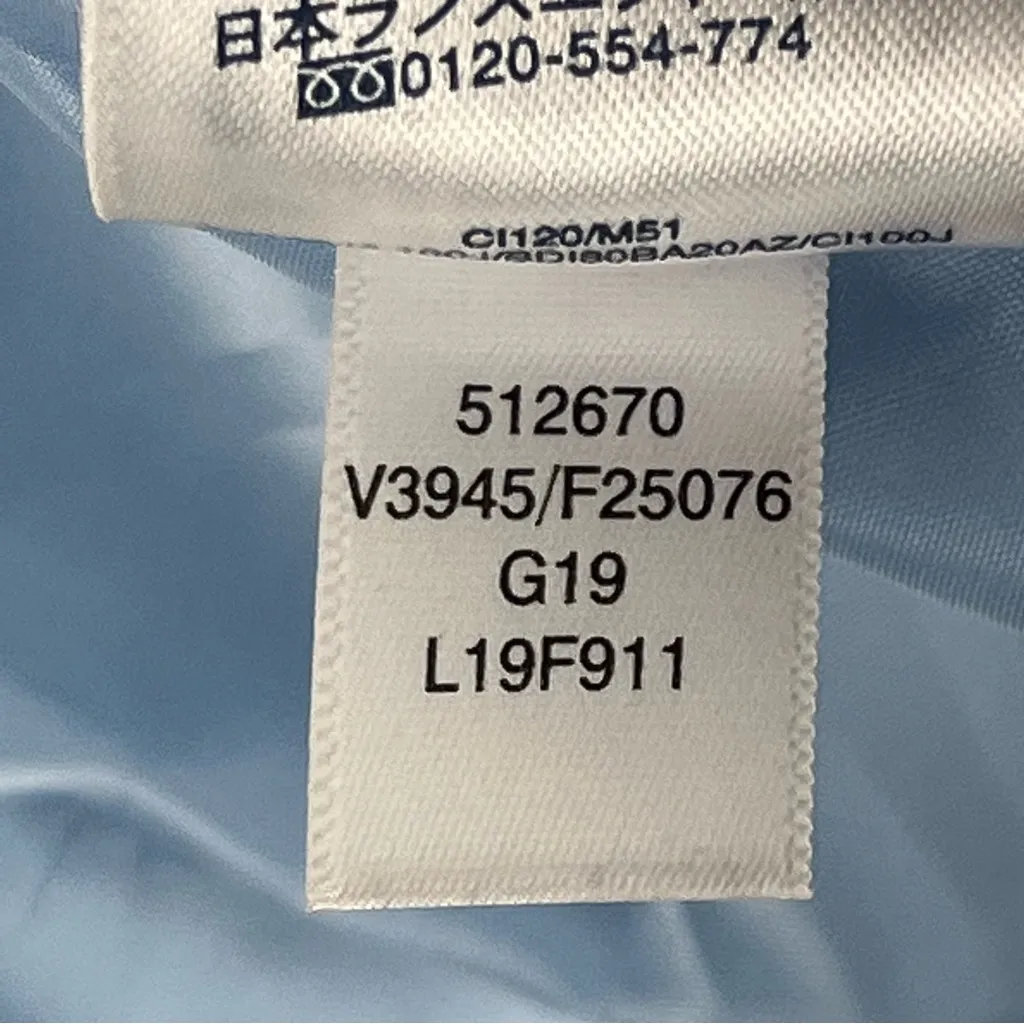 LAND’S END Plaid Feather Down Filled Full Zipper Vest, Size Medium - Image 5