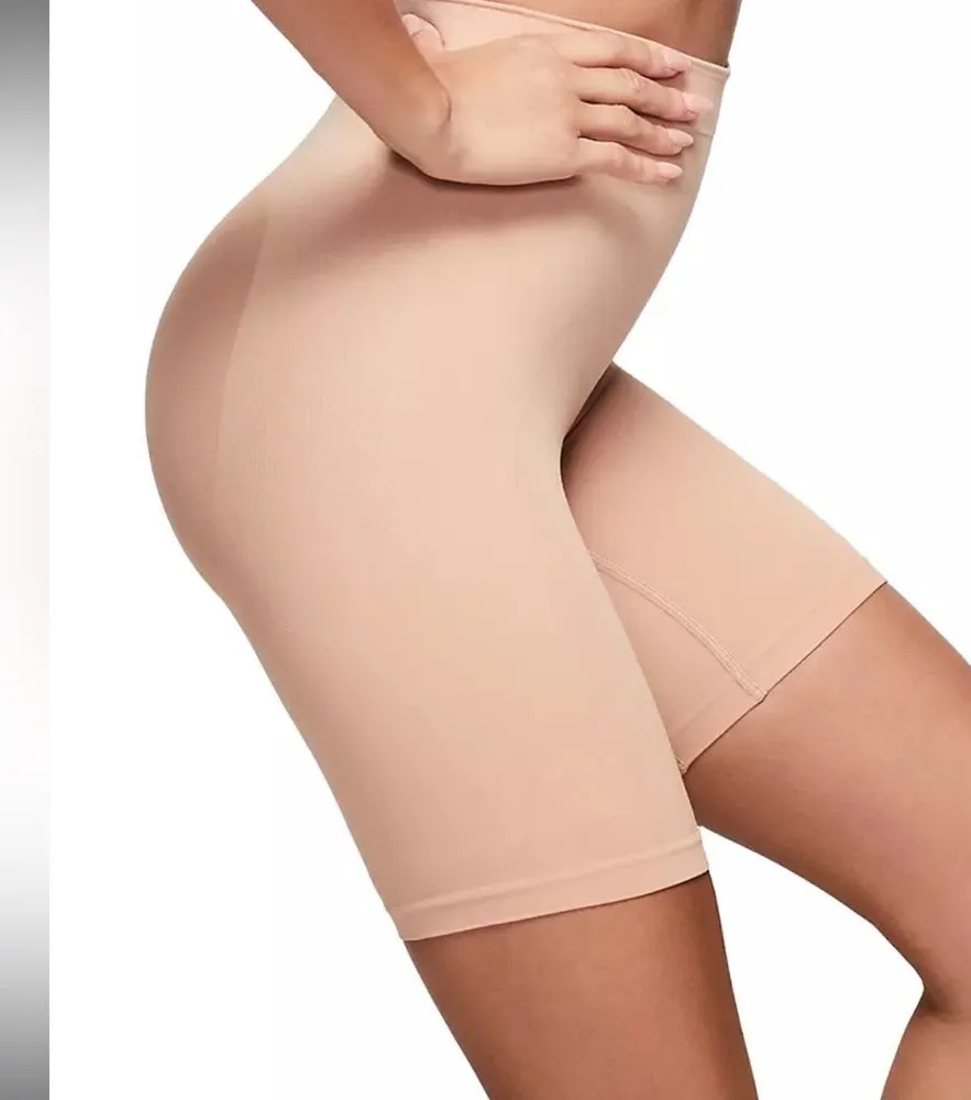 Skims Seamless Sculpt Mid Thigh Short Women’s Tummy control Shapewear S/M - Image 1