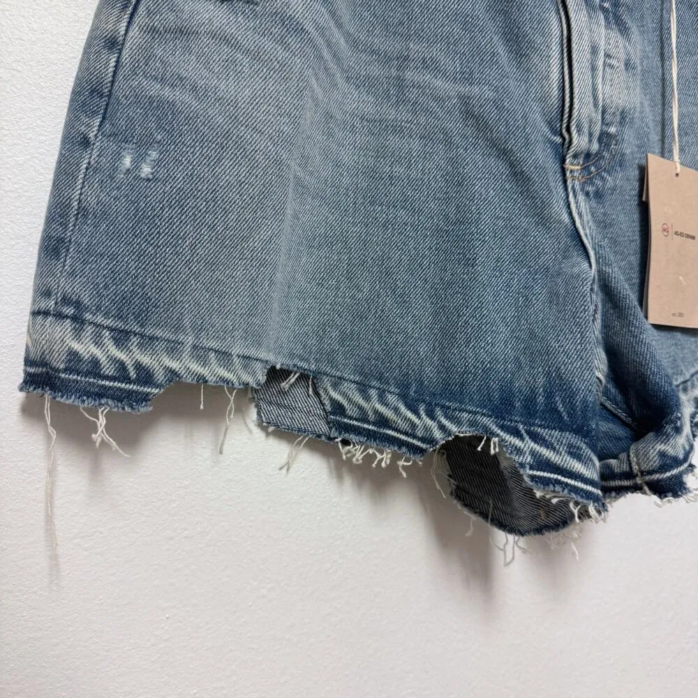 NWT AG Jeans Alexxis Cut Off Denim Short - Adriano Goldschmied Distressed - Image 5