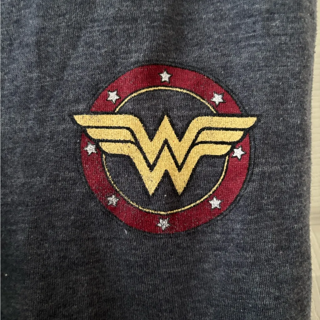 Dark blue Jogger Sweatpants Wonder Woman logo Gray Size XL - Image 4