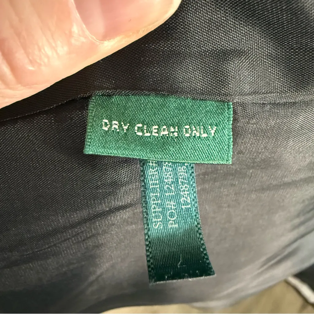 Ralph Lauren  Black Two Button Blazer Jacket | 14 - Image 3