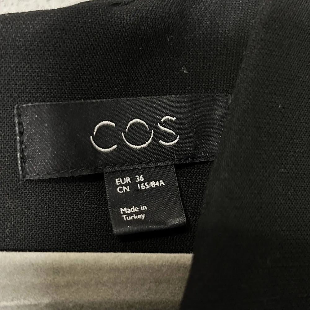 Black Sheath Midi V-neck Long Sleeve Pencil Dress Eur 36 / US 6 Chic Small - Image 3