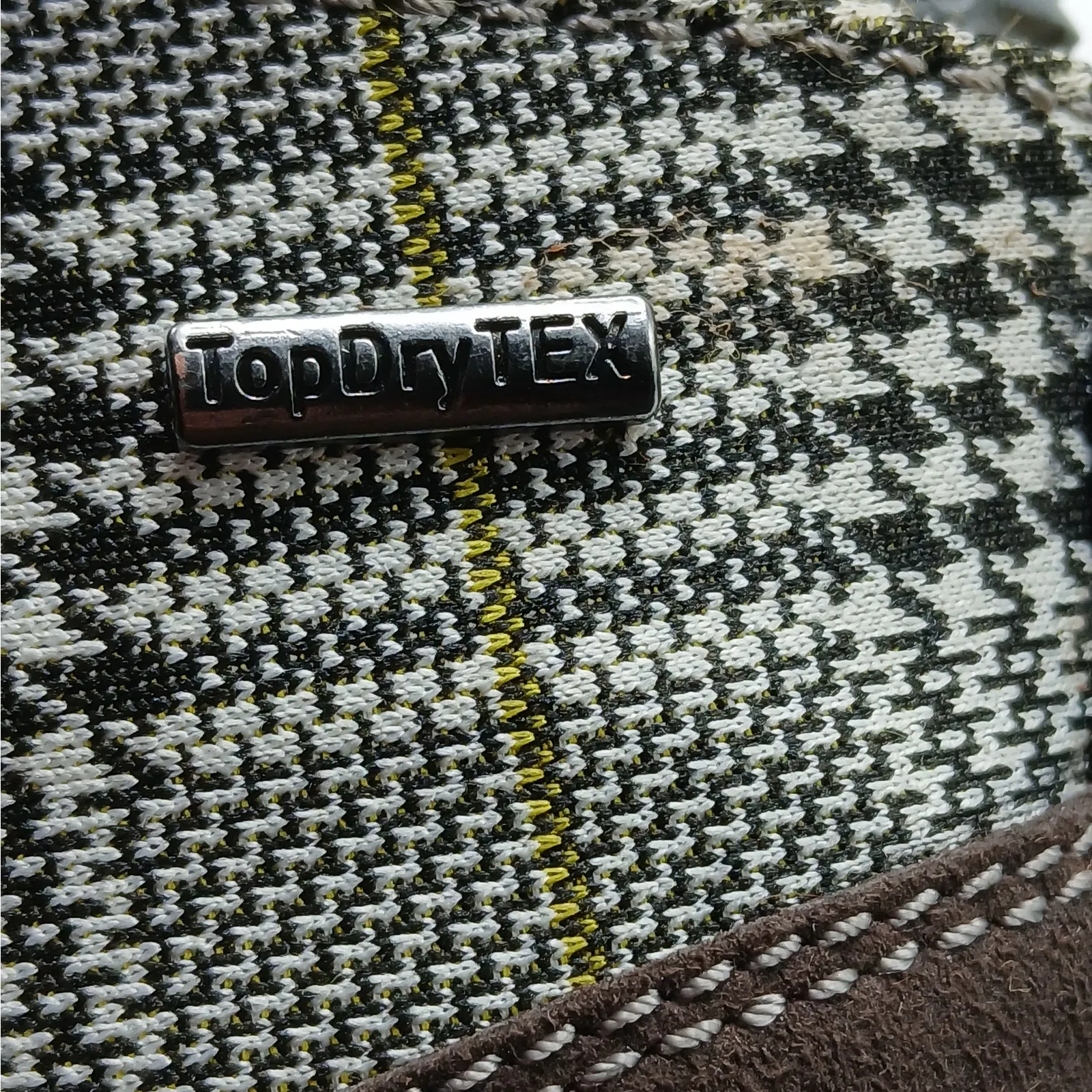 Josef Seibel Romika Sneaker Boots Women's 41(US 10.5) Houndstooth Plaid Preppy Brown - Image 13