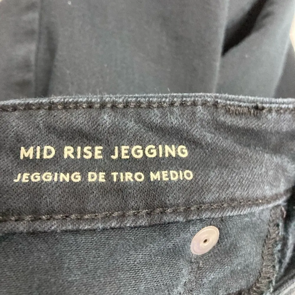 Universal Threads  ‎UNIVERSAL THREAD,Mid-RiseJeggings, Black, Sz 2/26S - Image 3
