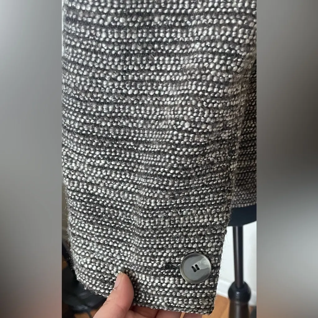 Ann Taylor-Brown Textured Blazer Size 4 - Image 5