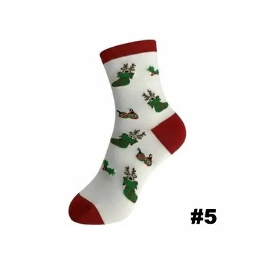 Novelty Christmas Knit Socks 5.5 - Image 6
