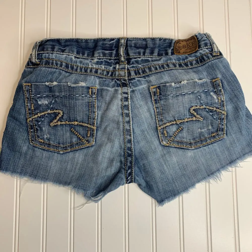BKE Stella Jean Shorts Distressed Cutoffs Sz 27 - Image 2