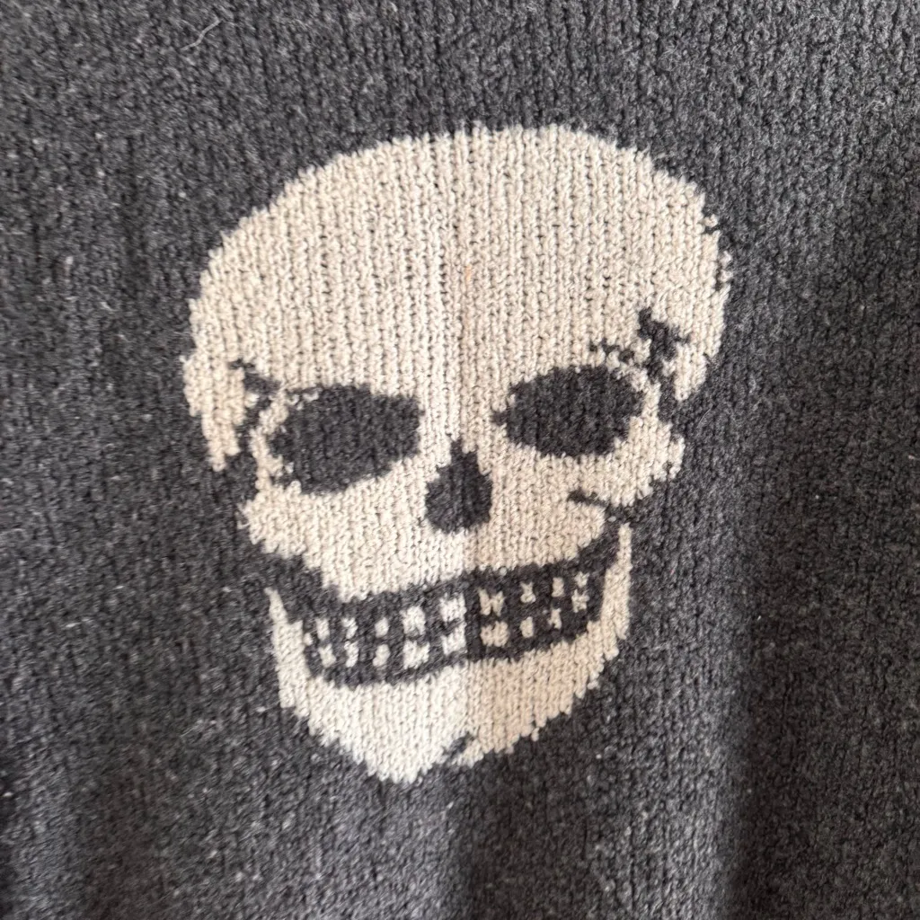 SKULL CASHMERE‎ Crewneck Logo Sweater - Image 5