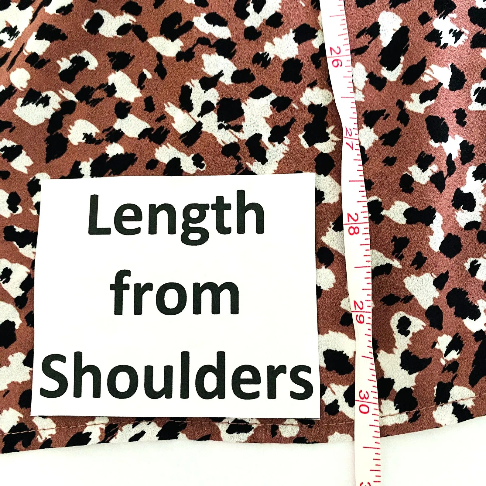 Torrid Animal Print Georgette Tank Top Mock Neck Ruffled Trim Blouse 3 (3X) - Image 11