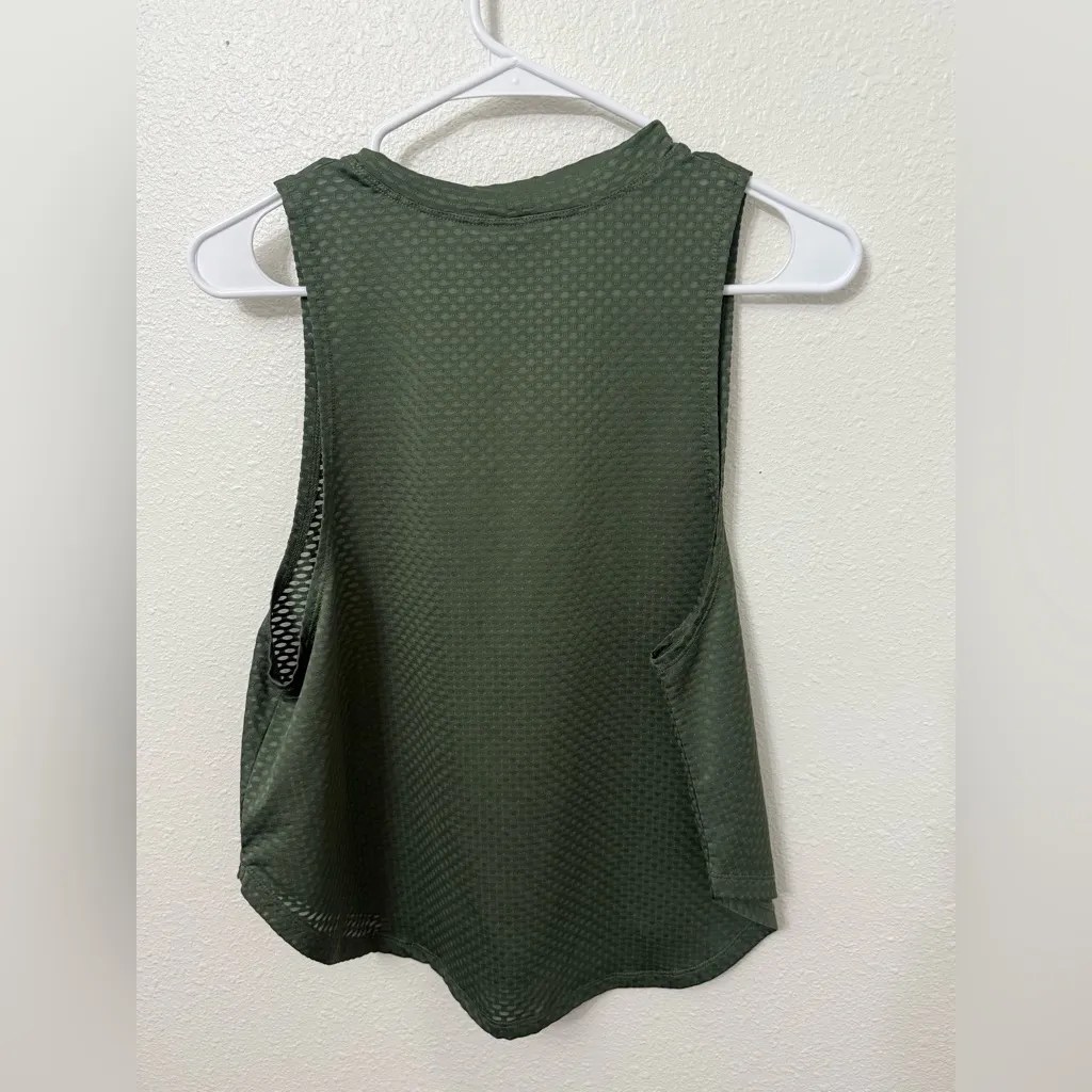 Juicy Couture Sport Olive Green Tank Top Size M - Image 6