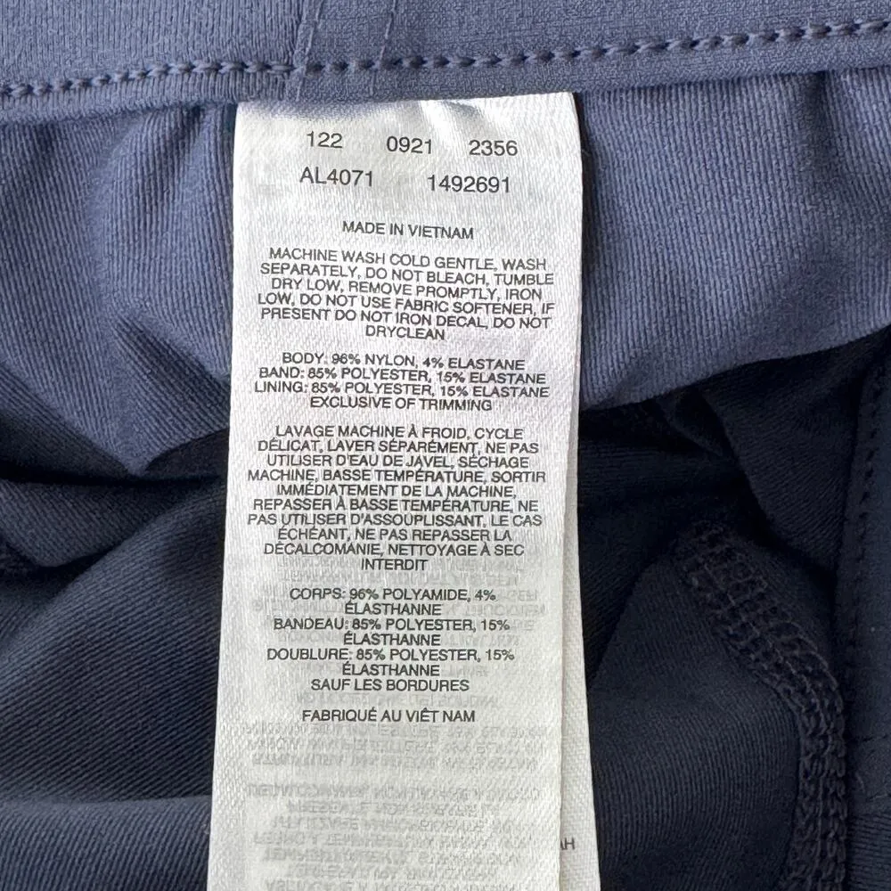 Columbia Medium Skort Pull-On Stretch Cinched Sides Pockets Quick-Dry Dark Gray - Image 7