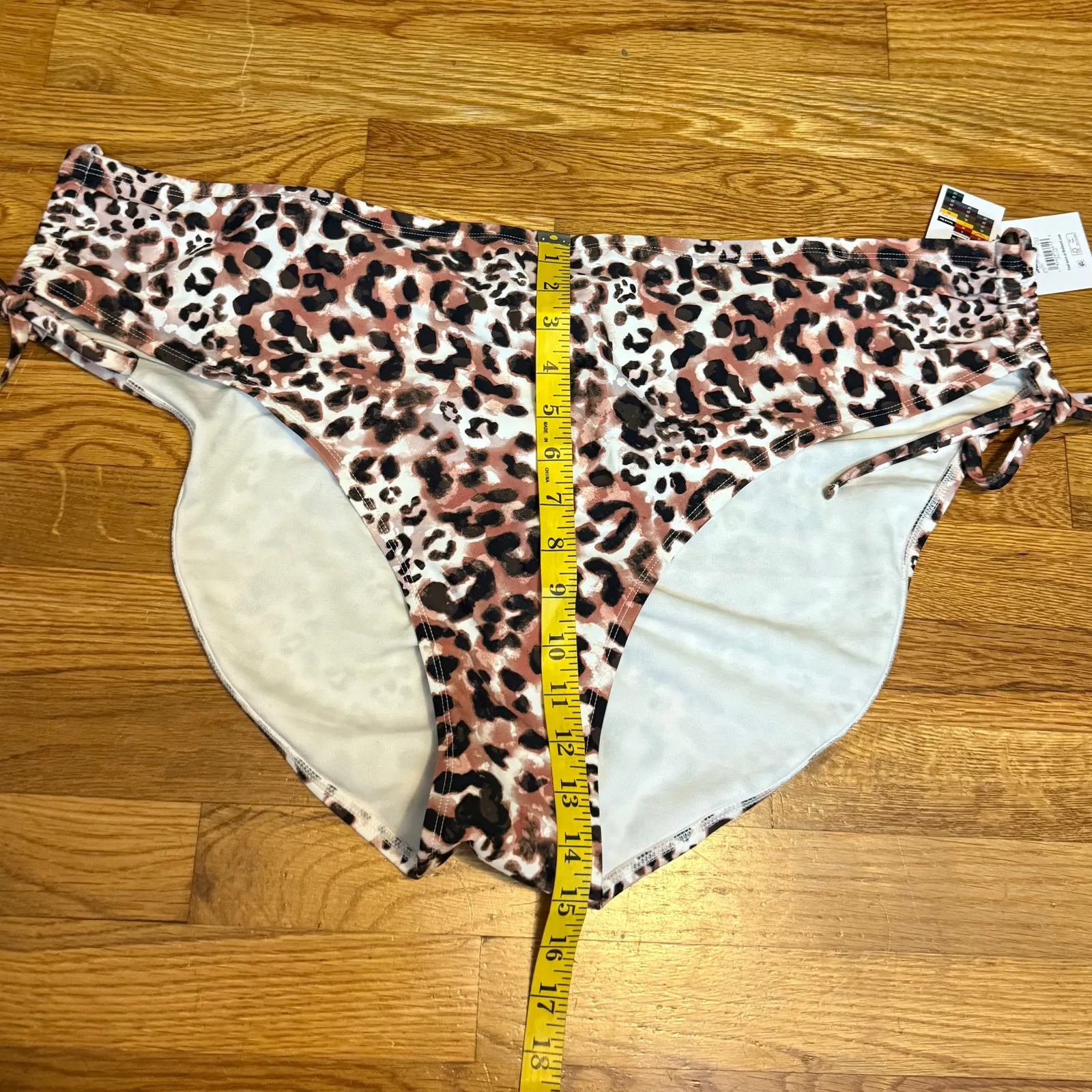 Time and Tru Womens 3X 24W 26W Plus Size Swim Suit Bottom Bikini Bundle New White - Image 9