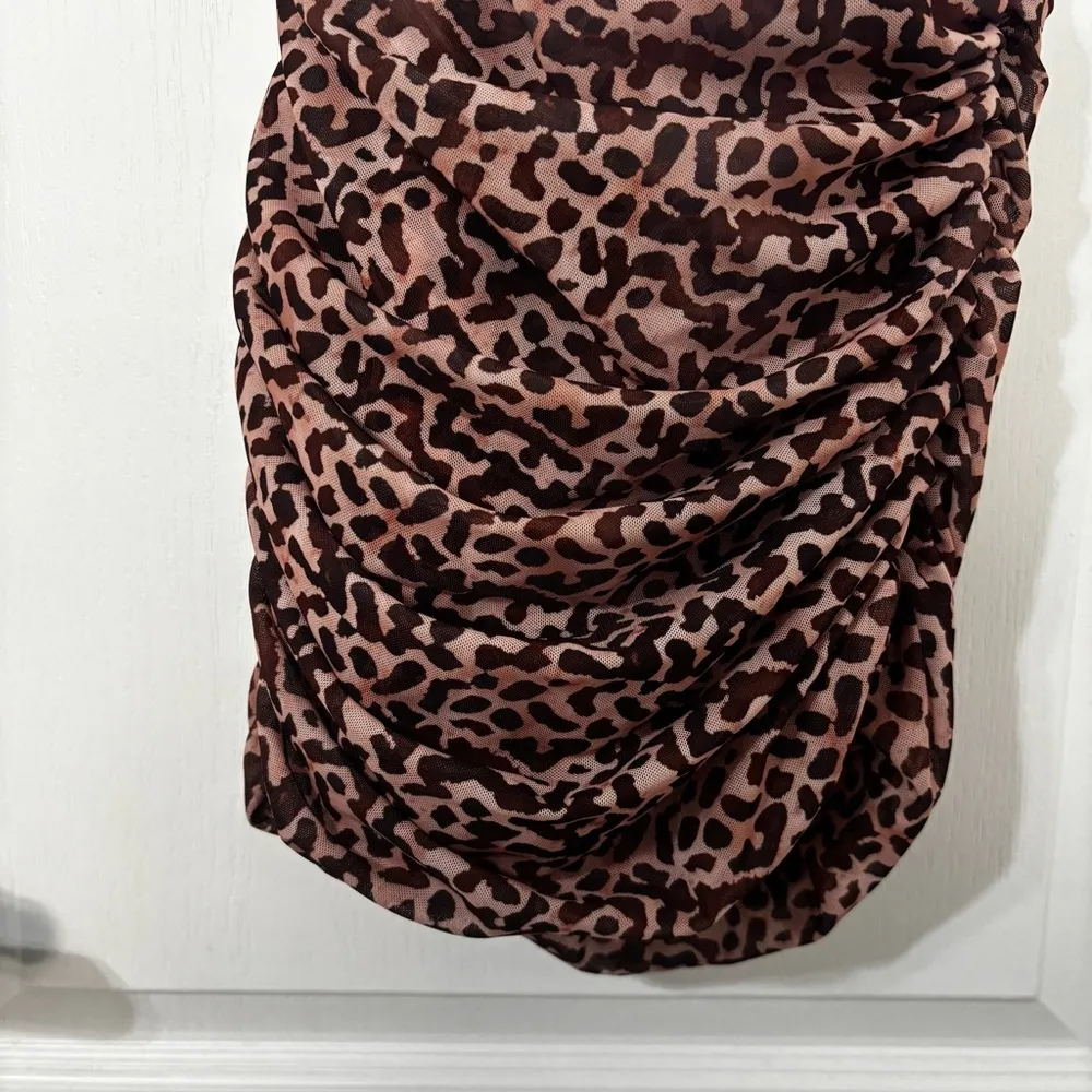 House of CB Clementine Animal Print Dress Size S - Image 3