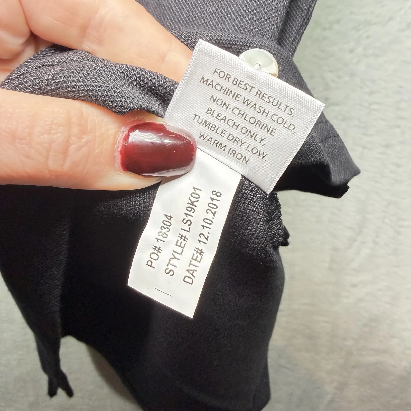 Peter Millar Women's Golf Polo Black Cotton Blend Size XS - Image 5